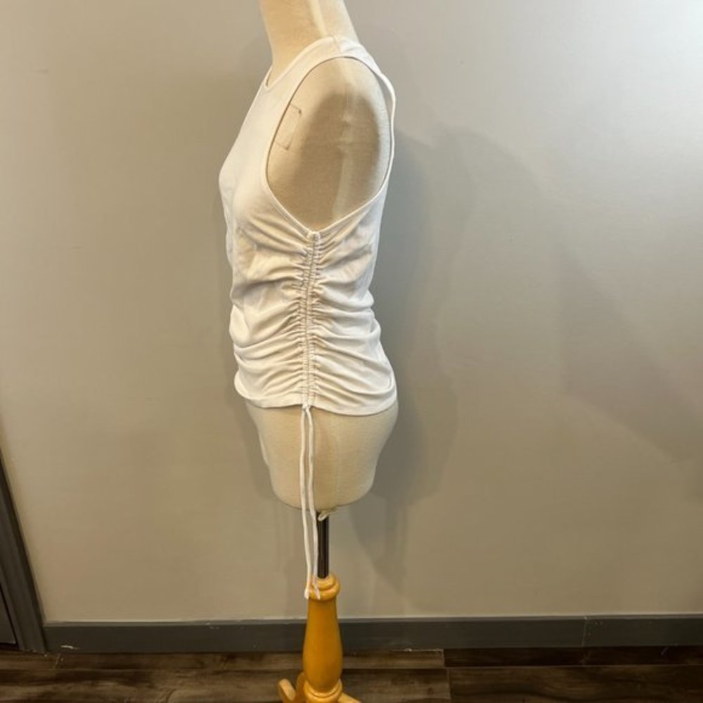NWOT WAYF Jayce Ruched Racer Tank (M) - Picture 5 of 11